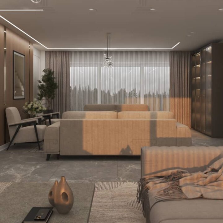 طراحی نما و لنداسکیپ ویلا