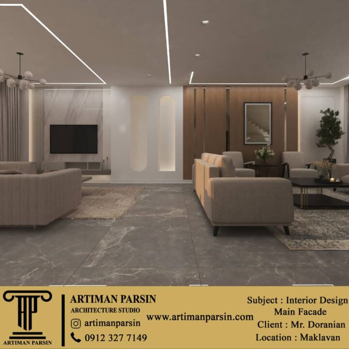 طراحی نما و لنداسکیپ ویلا