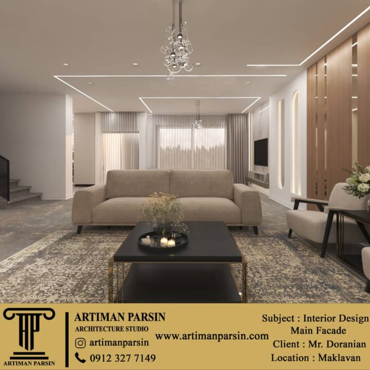 طراحی نما و لنداسکیپ ویلا