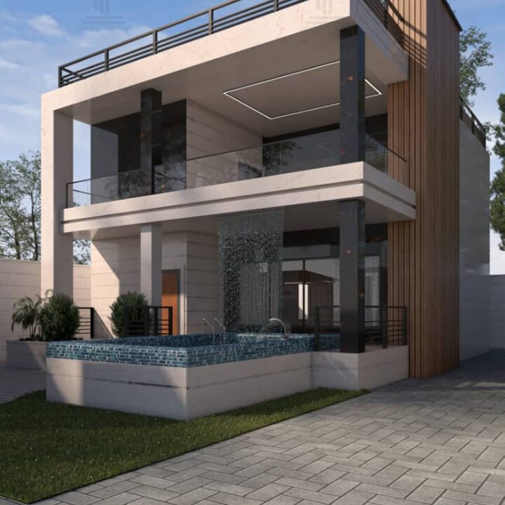 طراحی نما لنداسکیپ و دکوراسیون داخلی