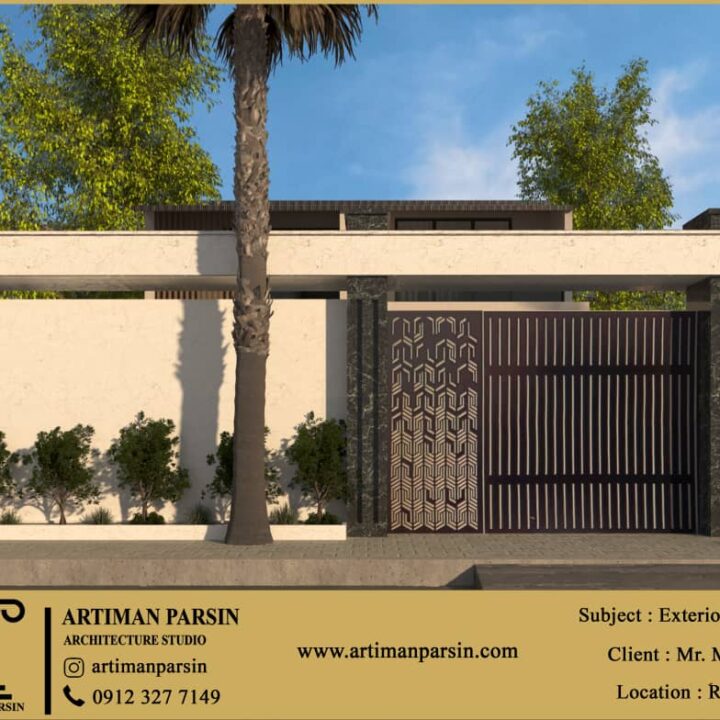 طراحی نما لنداسکیپ وفضای سبز