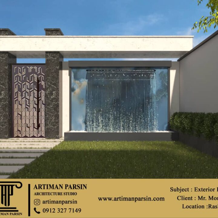 طراحی نما لنداسکیپ وفضای سبز